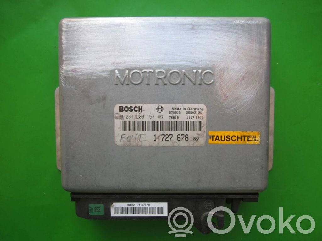 Engine control unit/module ECU   1727678,0261200157