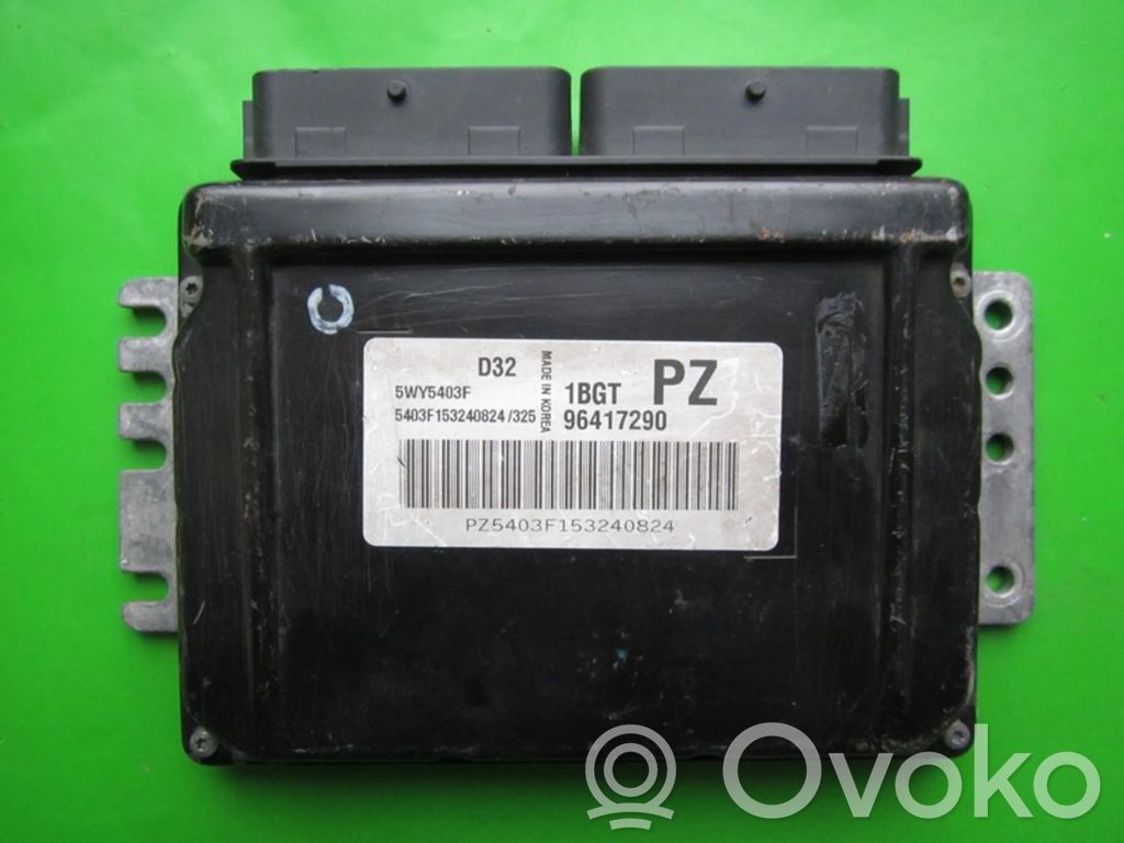 Chevrolet Matiz Engine control unit/module ECU 