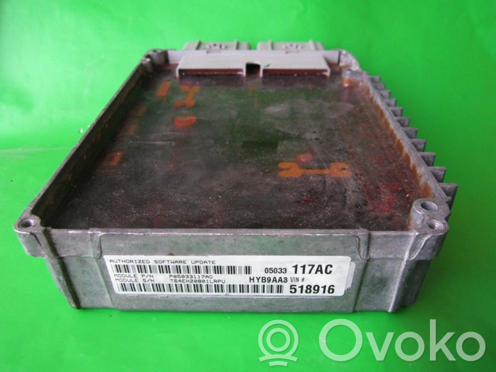Engine control unit/module ECU   P05033117AC,518916
