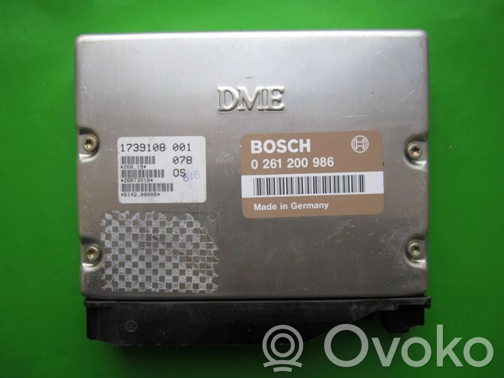 Engine control unit/module ECU   1739108,0261200986