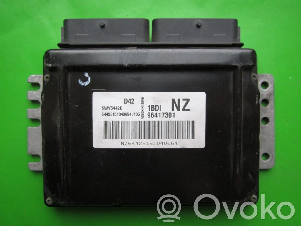 Engine control unit/module ECU   96417301,5WY5442E