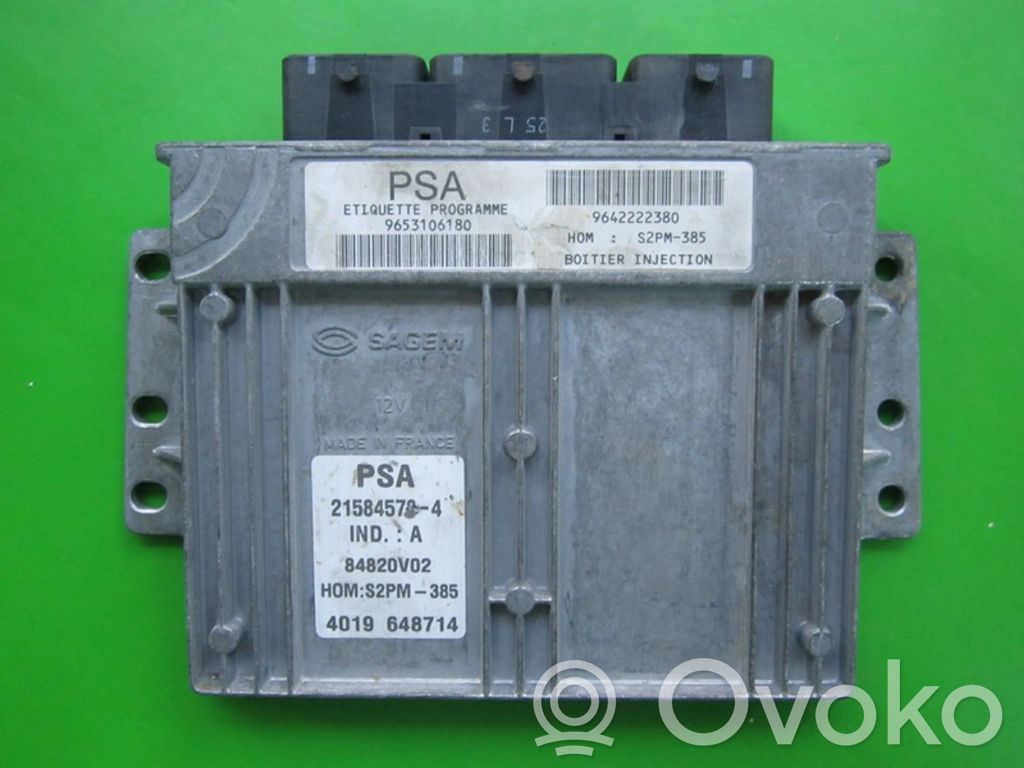 Citroen C3 Engine control unit/module ECU 