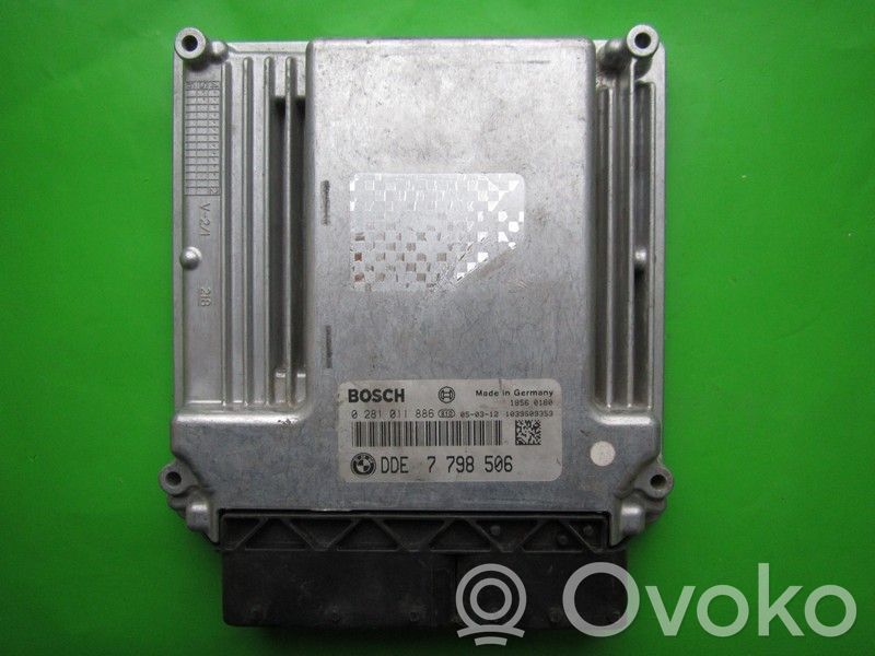 BMW 7 E65 E66 Galios (ECU) modulis 
