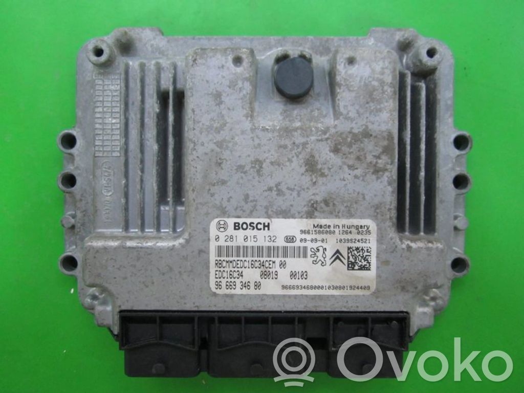 Peugeot Bipper Engine control unit/module ECU 