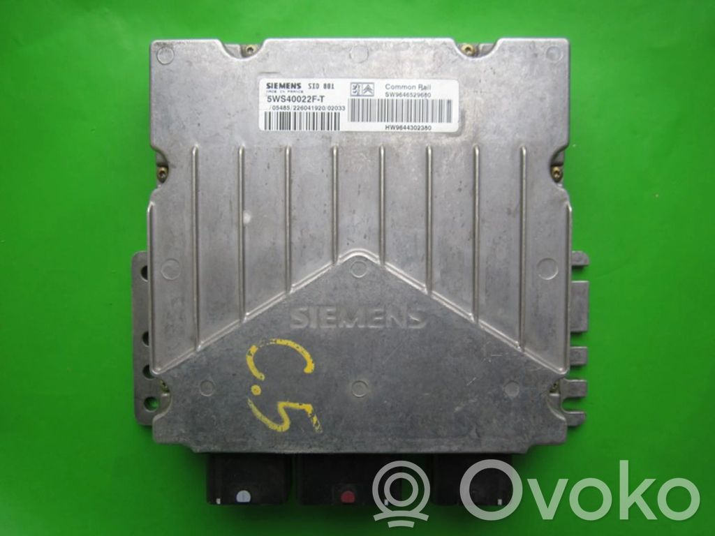 Citroen C5 Engine control unit/module ECU 