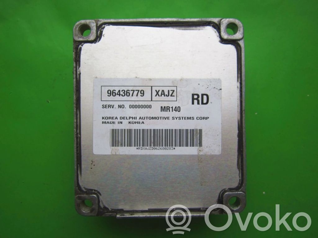 Unité de commande, module ECU de moteur   96436779,XAJZ