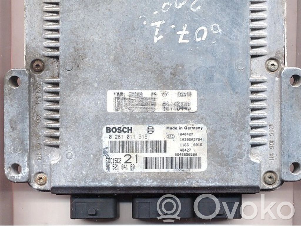 Peugeot 607 Engine control unit/module ECU 
