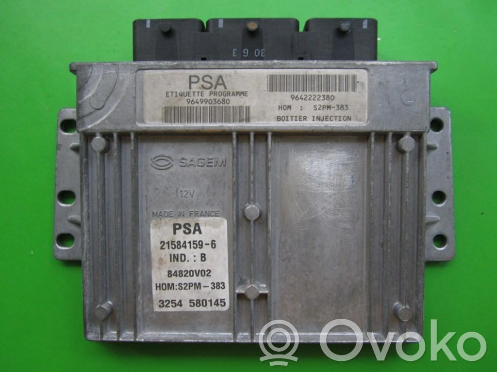Citroen C3 Pluriel Engine control unit/module ECU 