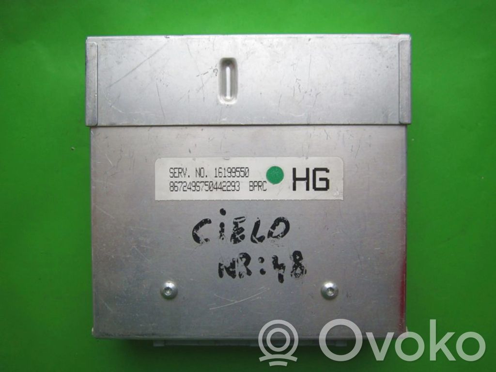 Engine control unit/module ECU   BPRC,16199550