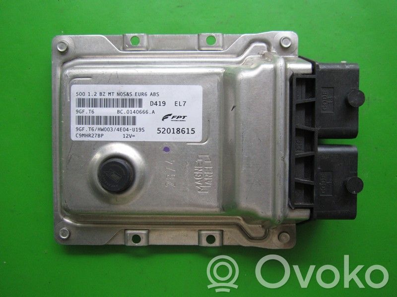 Engine control unit/module ECU   52018615,BC0140666A