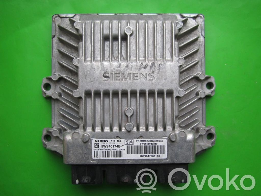 Citroen C2 Unidad de control/módulo ECU del motor 