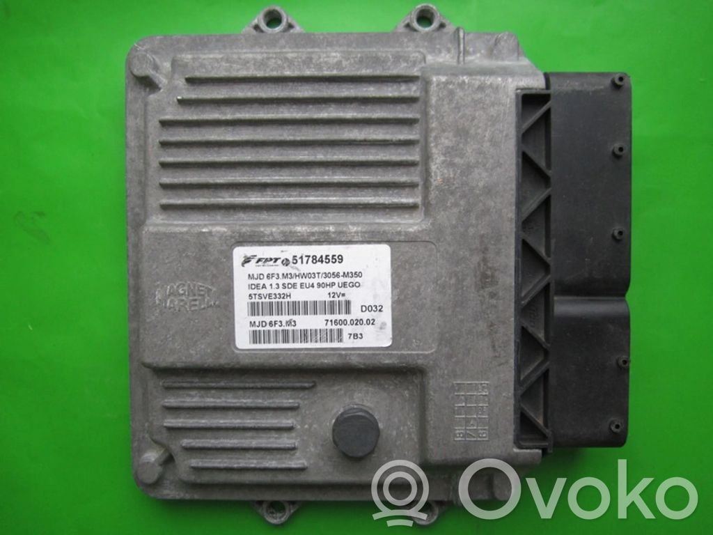 Engine control unit/module ECU   51784559,7160002002