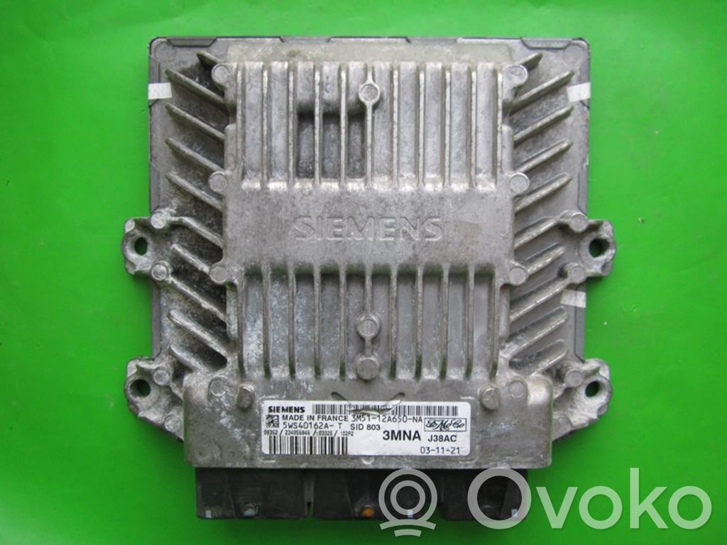 Unité de commande, module ECU de moteur   3M5112A650NA,5WS40162AT