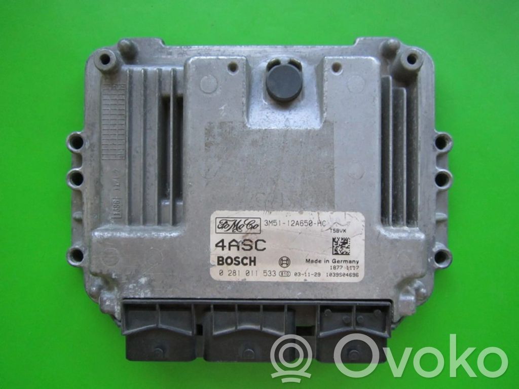 Ford C-MAX I Engine control unit/module ECU 