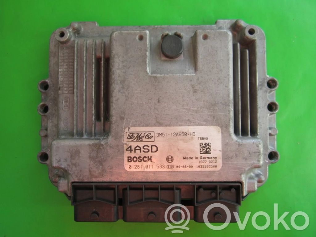 Ford C-MAX I Engine control unit/module ECU 