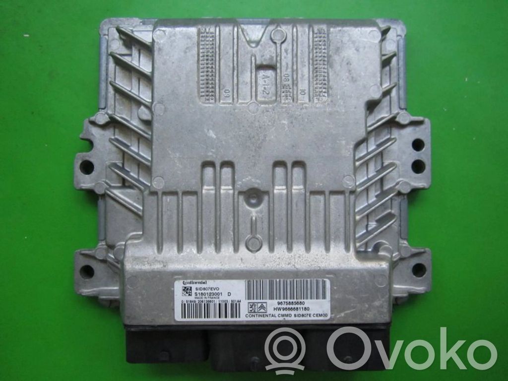 Citroen C4 II Unidad de control/módulo ECU del motor 