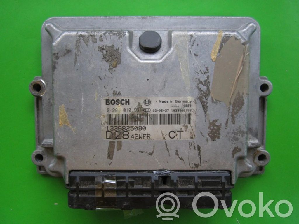Engine control unit/module ECU   1336825080,0281010931
