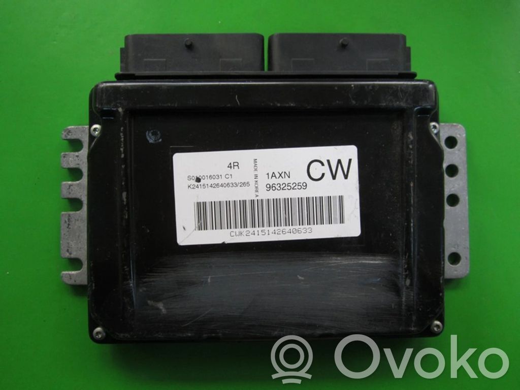 Galios (ECU) modulis   96325259,S010016031