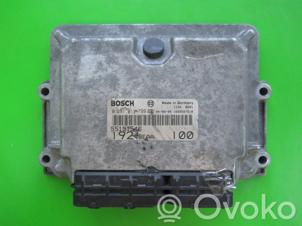 Fiat Stilo Engine control unit/module ECU 