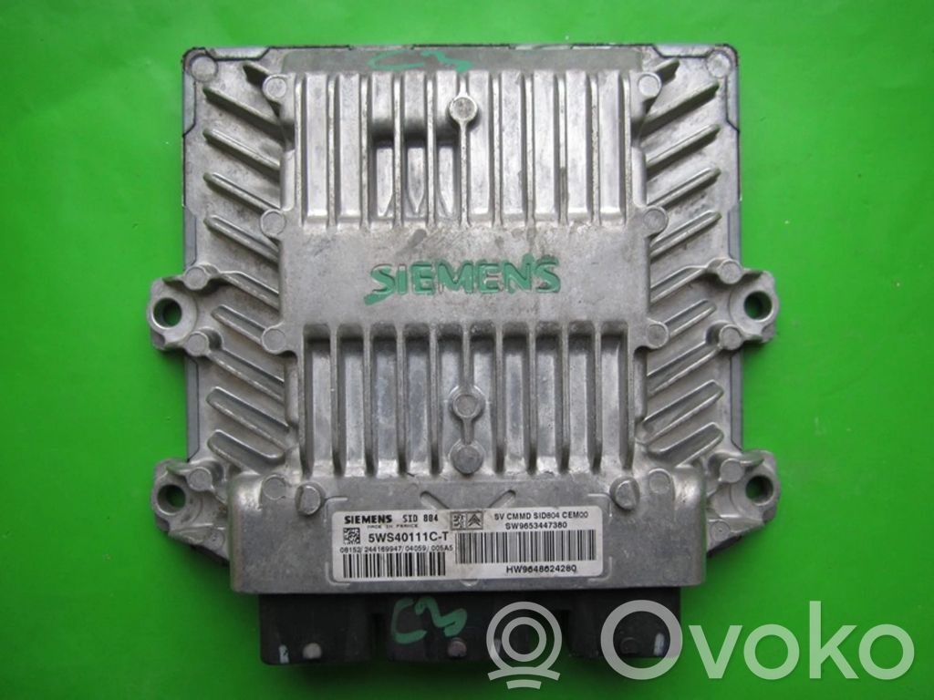 Galios (ECU) modulis   9653447380,5WS40111CT