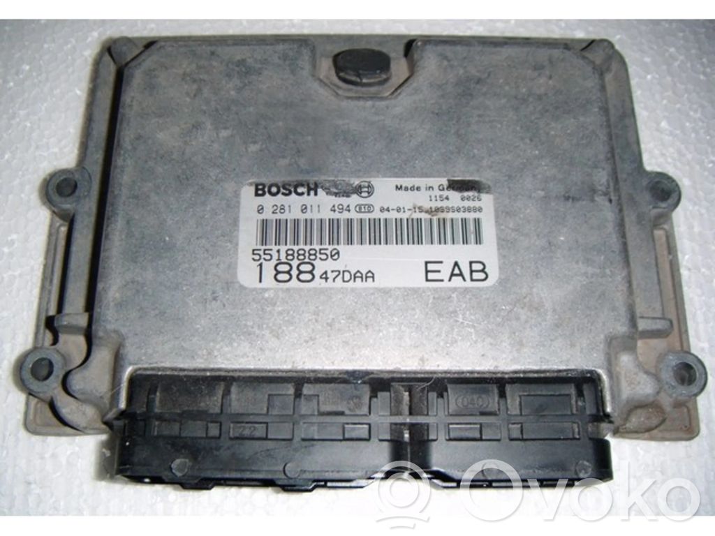 Fiat Punto (188) Engine control unit/module ECU 