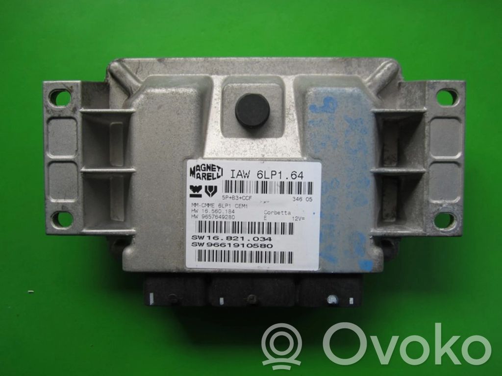 Engine control unit/module ECU   9661910580,9657649280