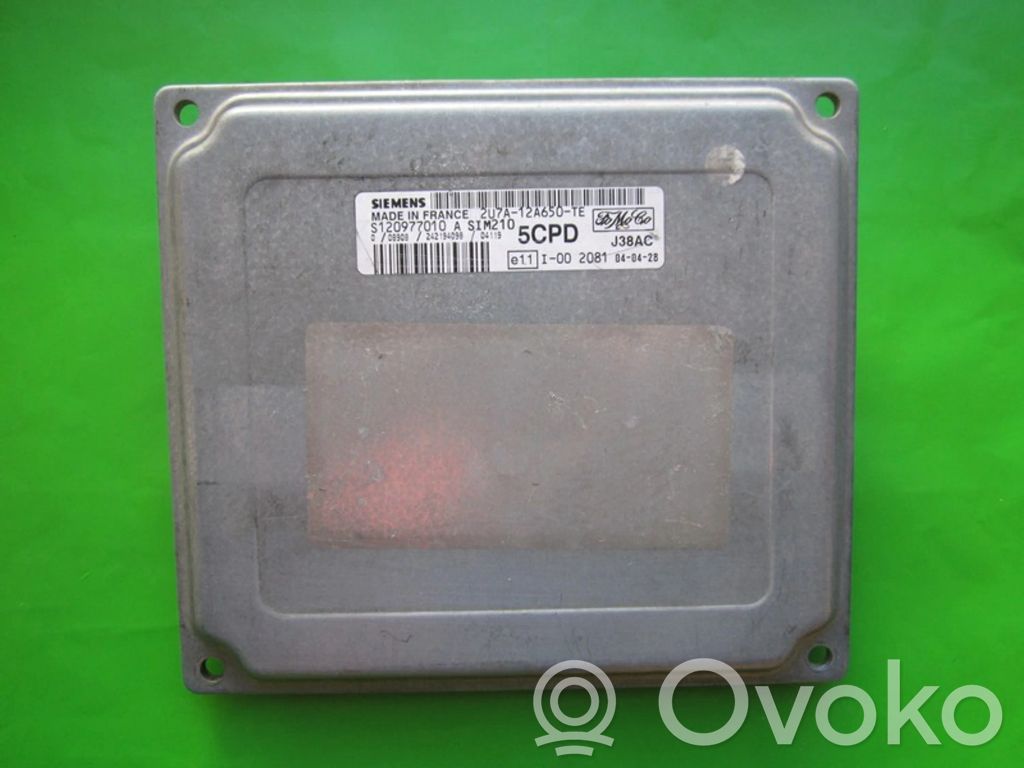 Engine control unit/module ECU   2U7A12A650TE,S120977010A