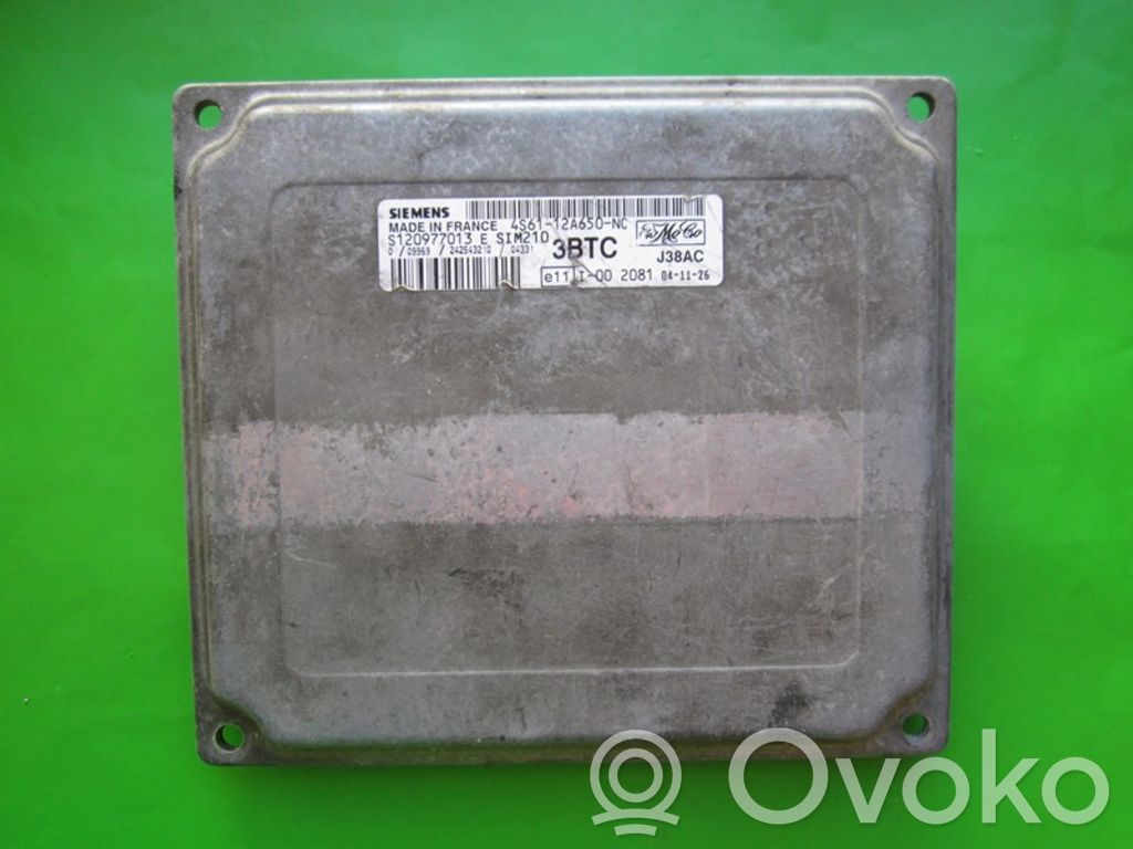 Unité de commande, module ECU de moteur   4S6112A650NC,S120977013E