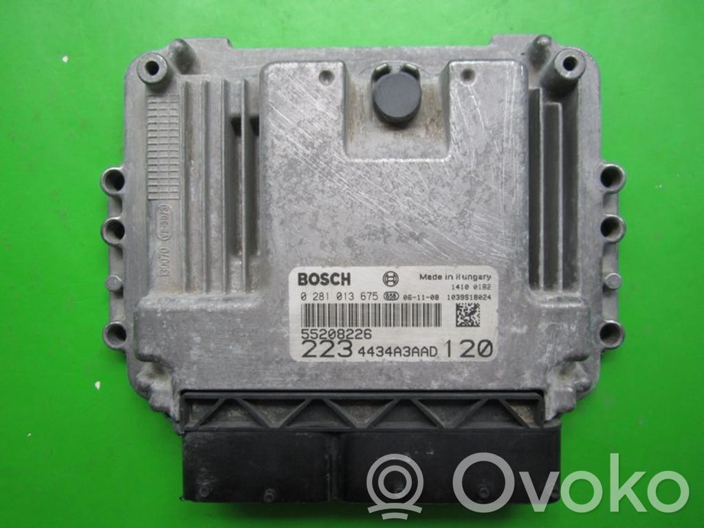 Engine control unit/module ECU   55208226,0281013675