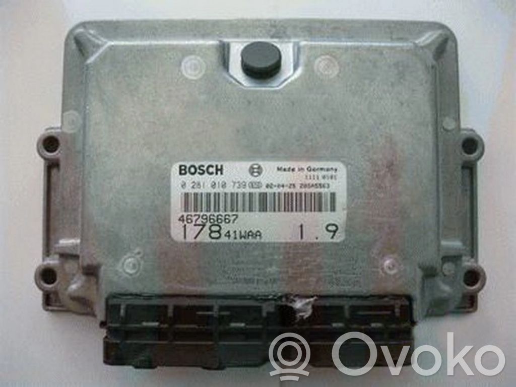 Fiat Palio Komputer / Sterownik ECU silnika 