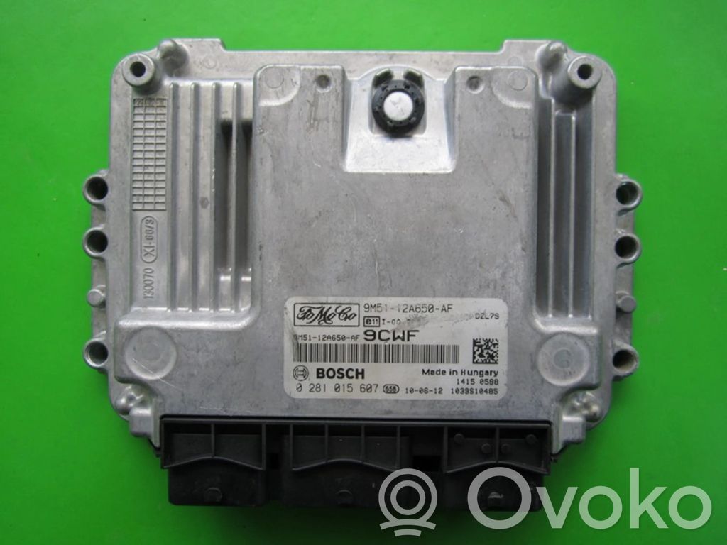 Unité de commande, module ECU de moteur   9M5112A650AF,0281015607