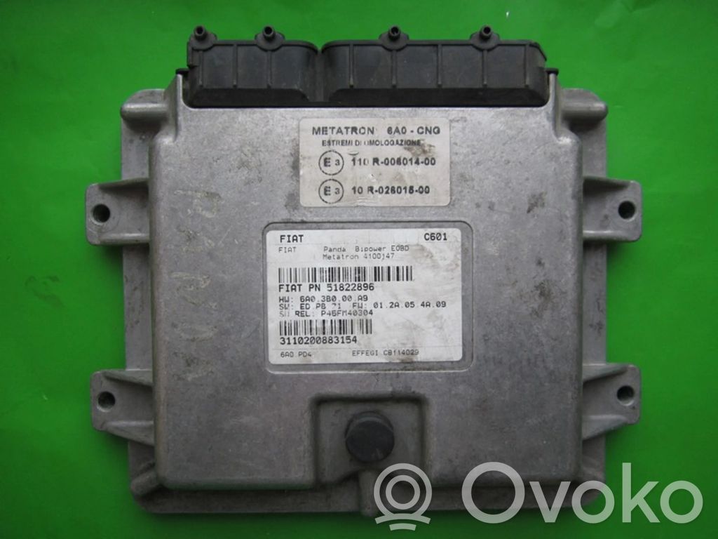 Engine control unit/module ECU   51822896,METATRON