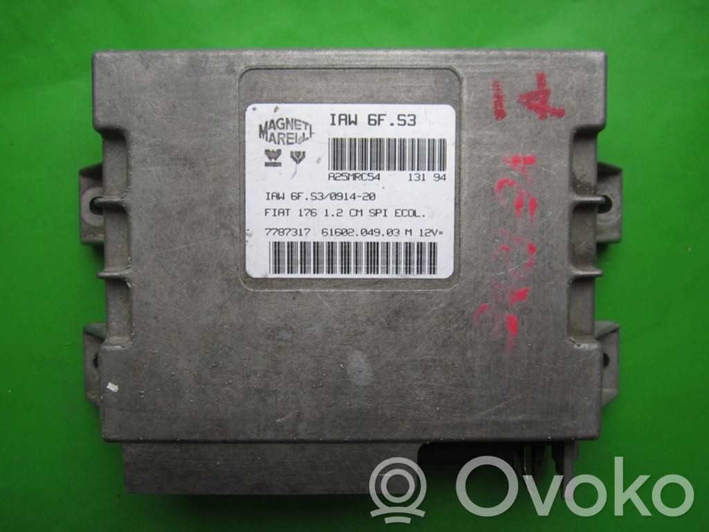 Engine control unit/module ECU   7787317,6160204903