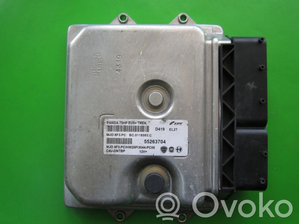 Engine control unit/module ECU   55263704,BC0118593C