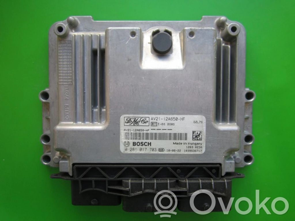 Ford Fiesta Engine control unit/module ECU 