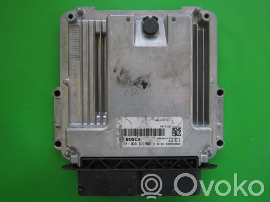 Fiat Tipo Unidad de control/módulo ECU del motor 