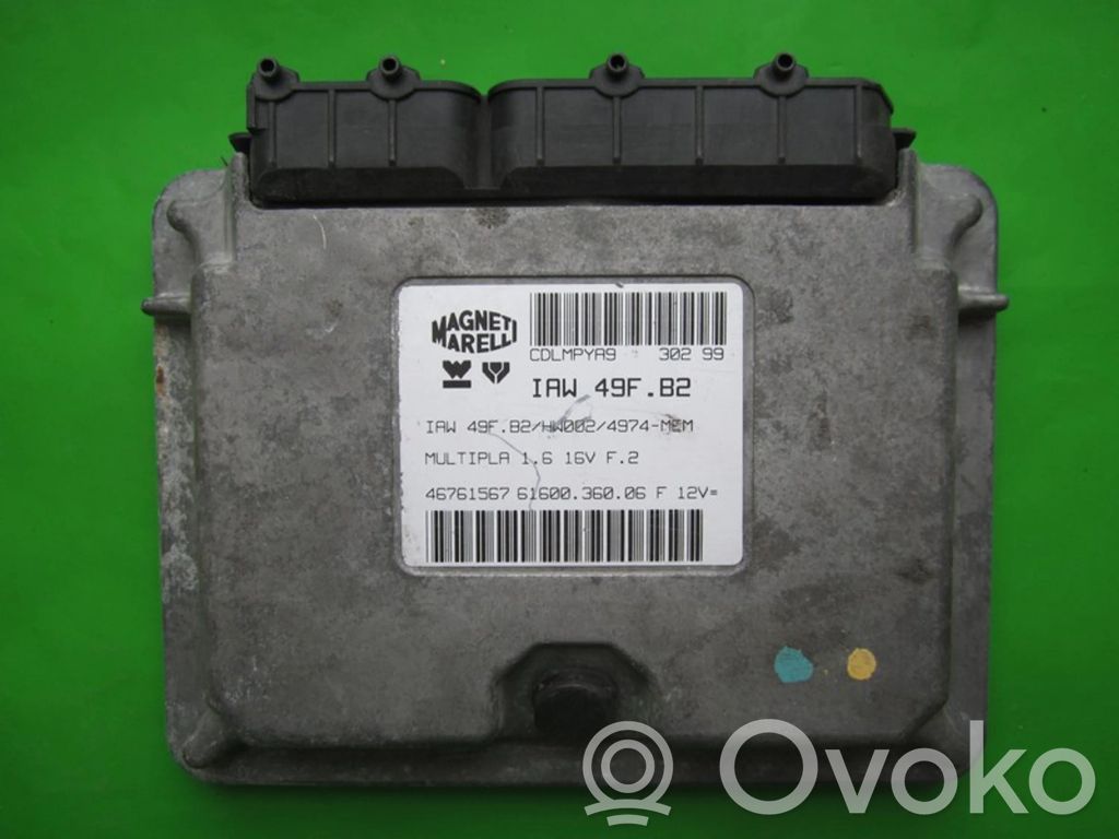 Fiat Multipla Engine control unit/module ECU 
