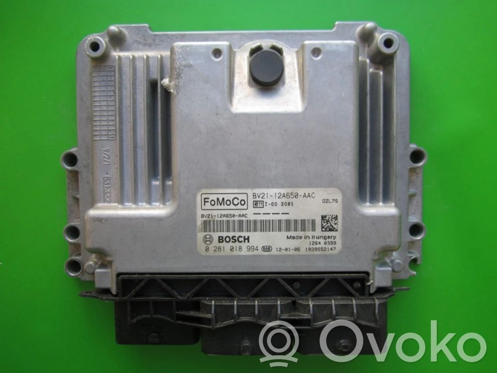 Ford Fiesta Unidad de control/módulo ECU del motor 