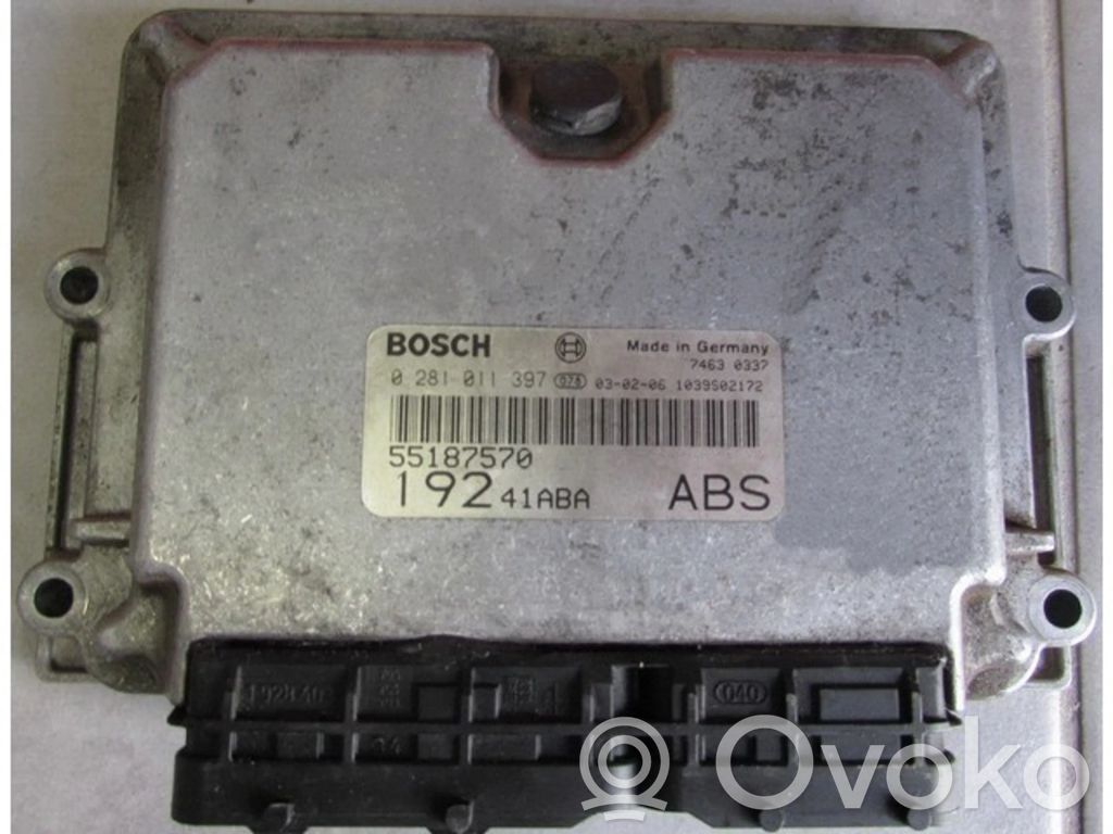 Fiat Stilo Engine control unit/module ECU 