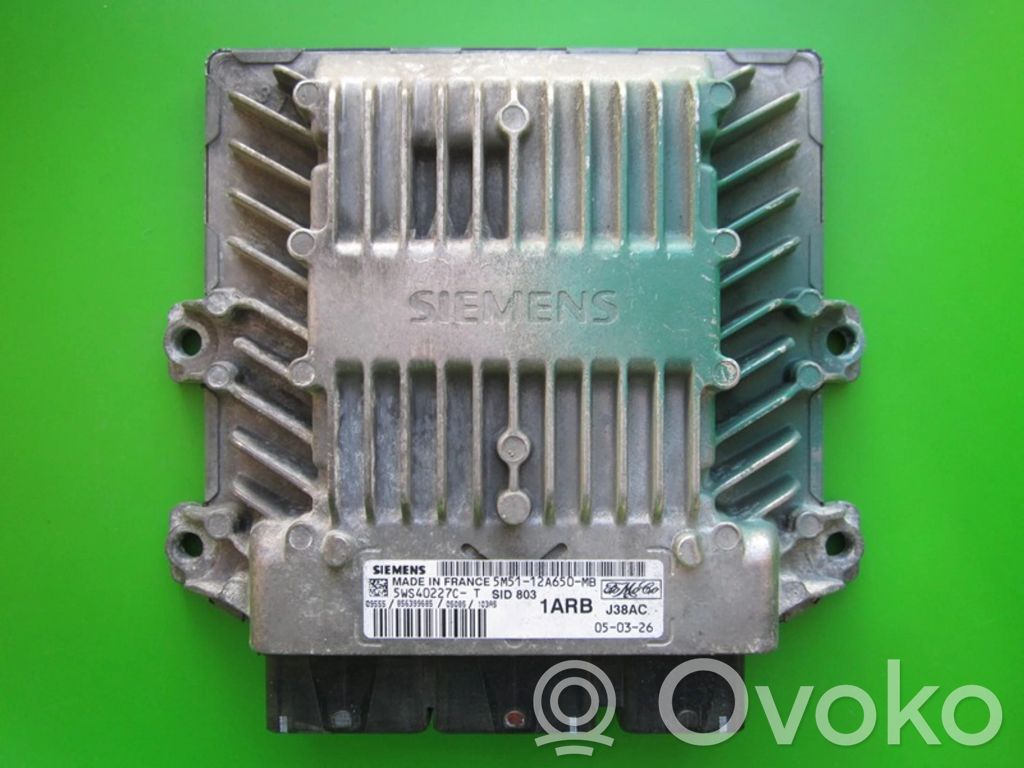 Ford Focus C-MAX Unité de commande, module ECU de moteur 