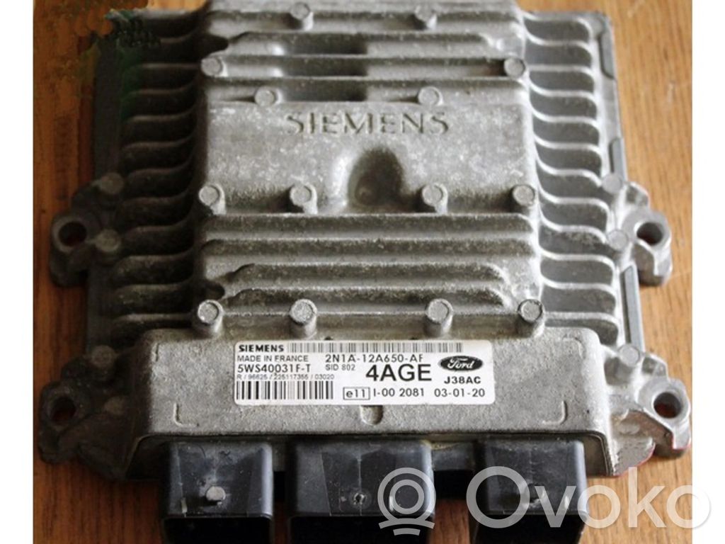 Unidad de control/módulo ECU del motor   2N1A12A650AF,5WS40031FT
