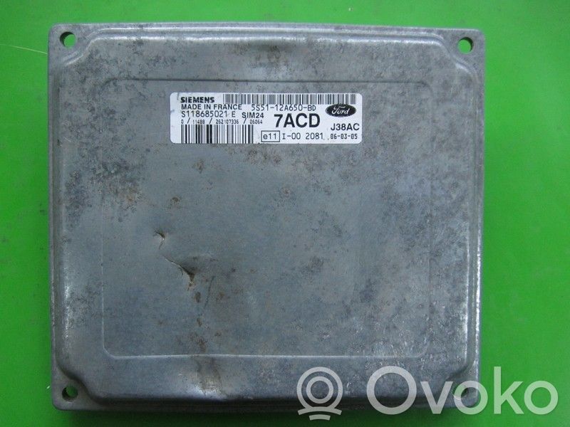 Galios (ECU) modulis   5S5112A650BD,S118685021E
