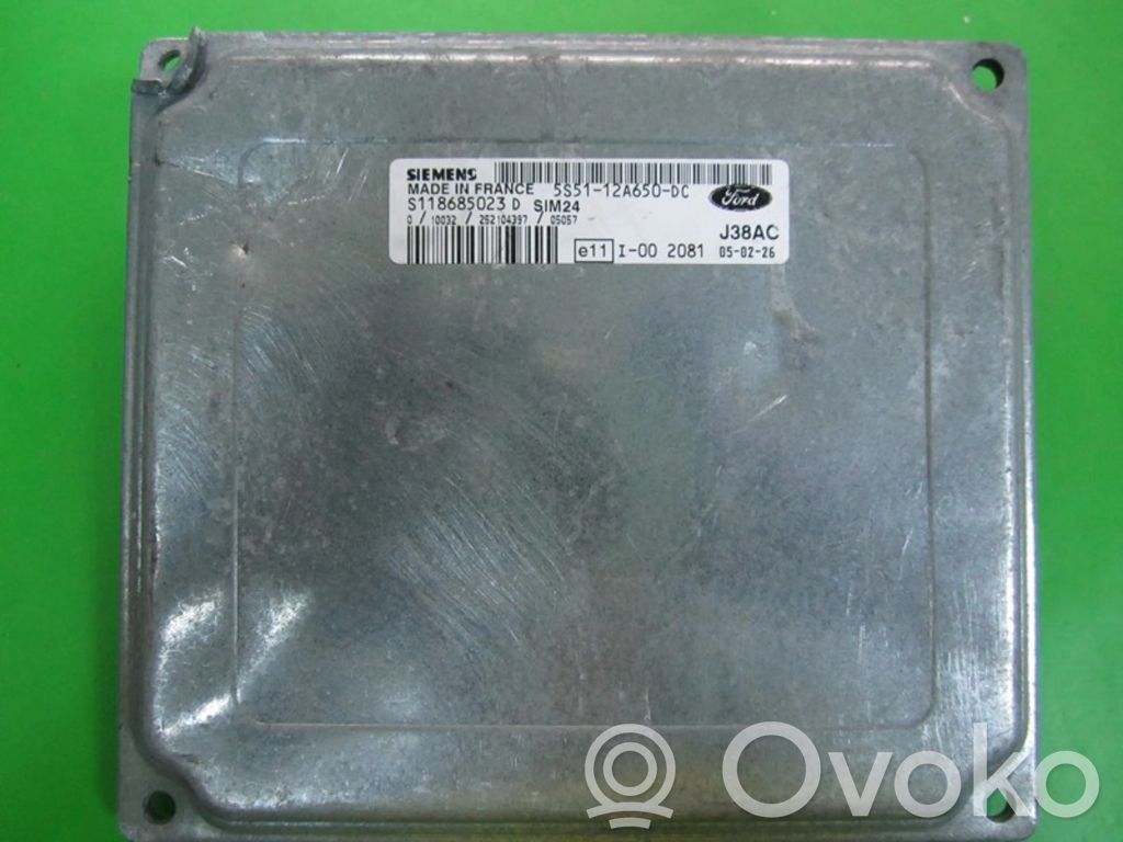 Ford Ka Engine control unit/module ECU 