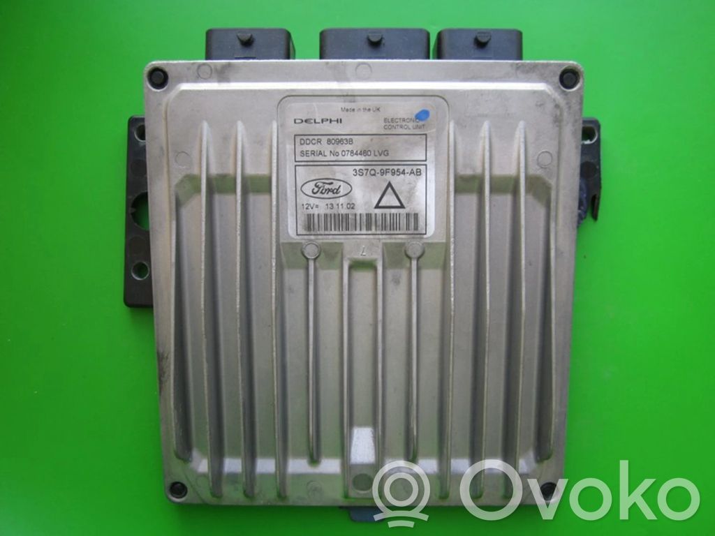 Engine control unit/module ECU   3S7Q9F954AB,80963B