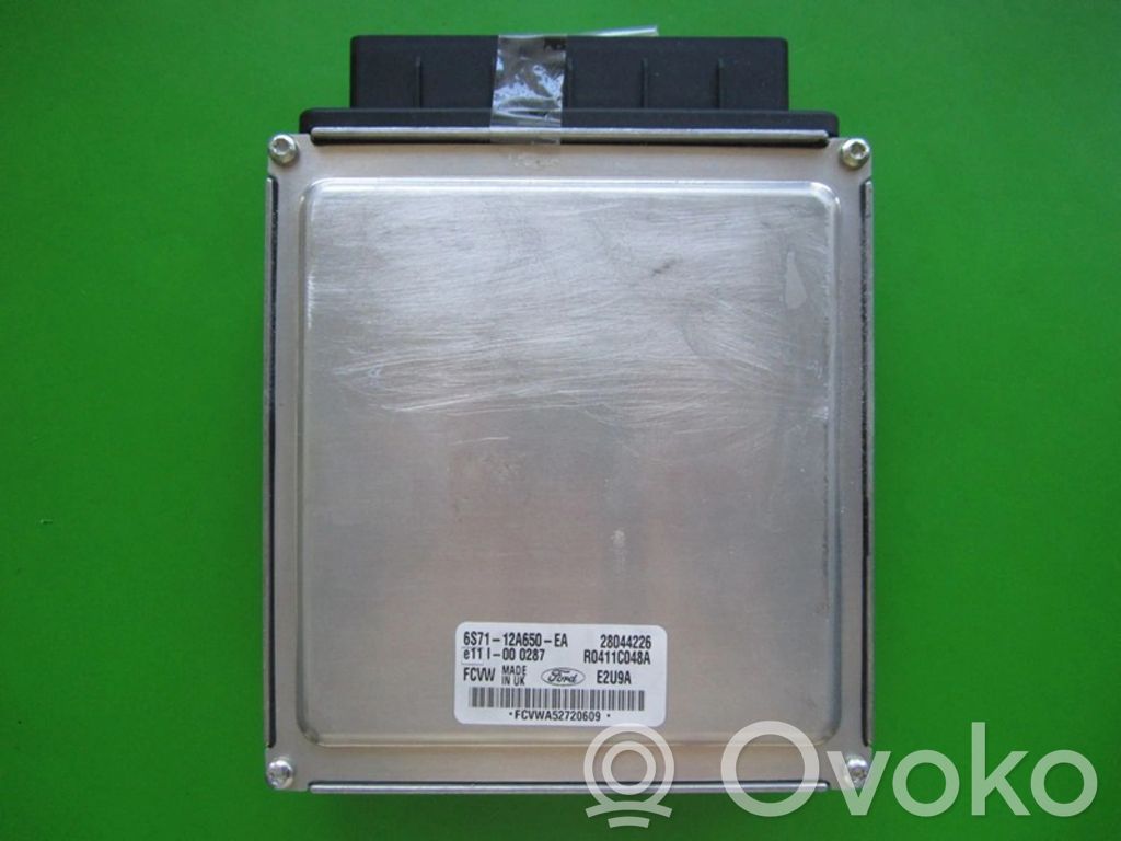 Engine control unit/module ECU   6S7112A650EA,R0411C048A