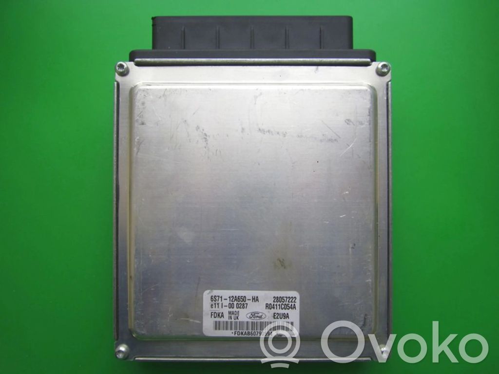 Engine control unit/module ECU   6S7112A650HA,R0411C054A
