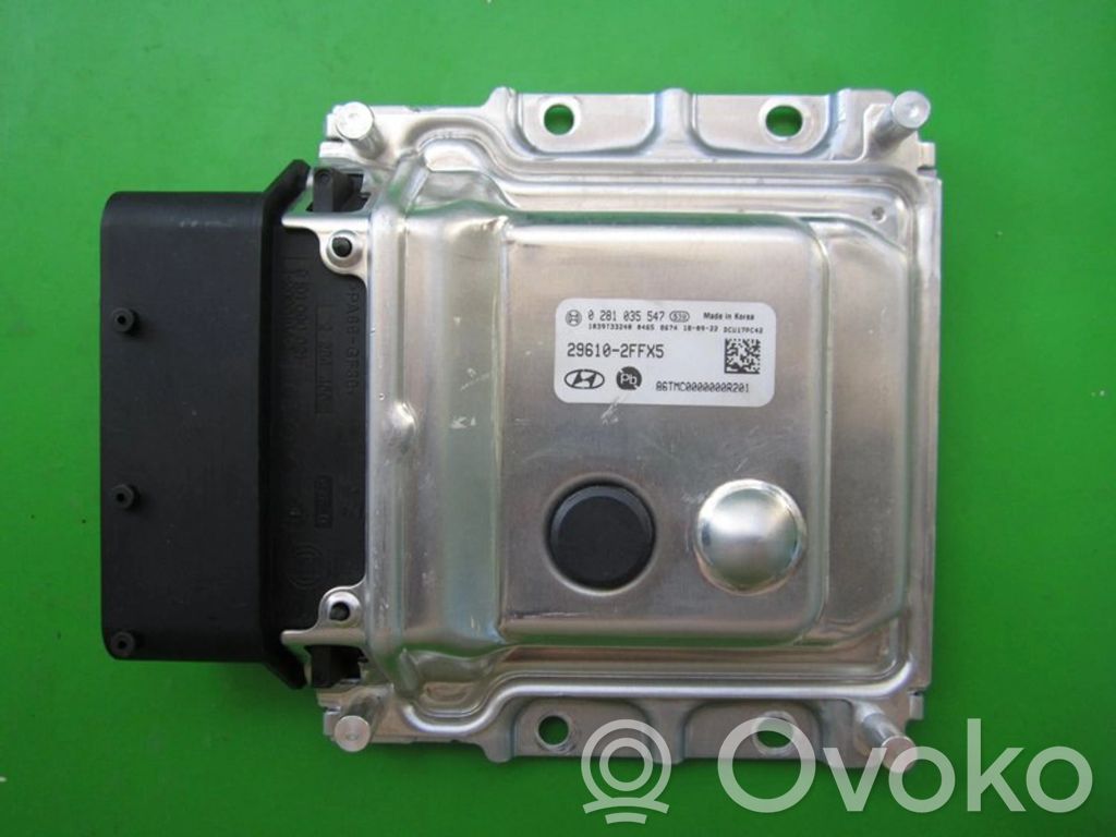 Engine control unit/module ECU   296102FFX5,0281035547