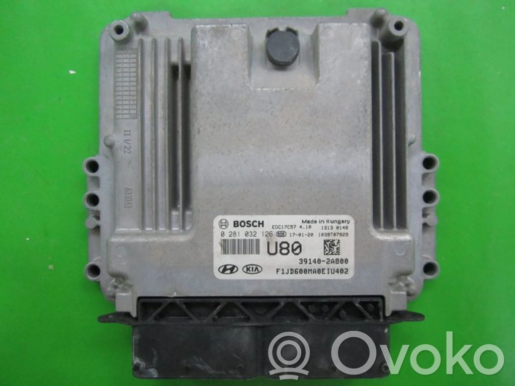 Unidad de control/módulo ECU del motor   391402A800,0281032126