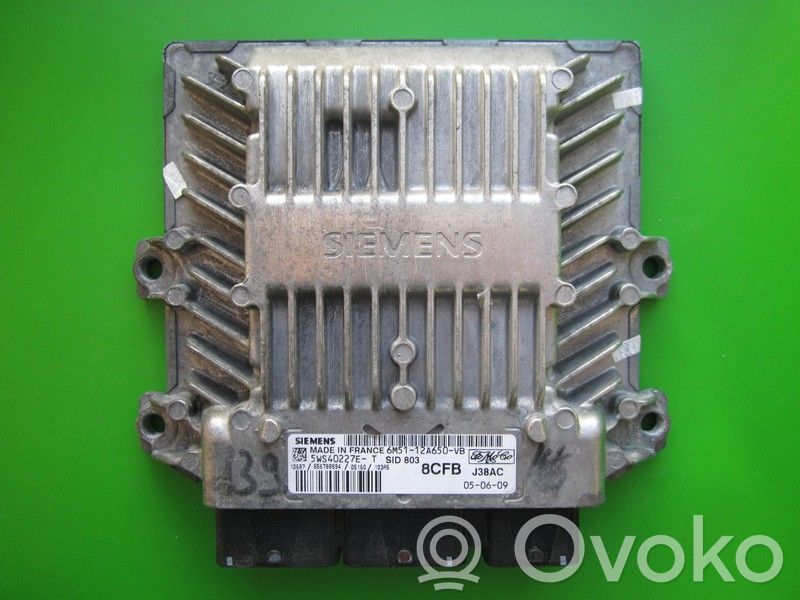 Galios (ECU) modulis   6M5112A650VB,5WS40227ET