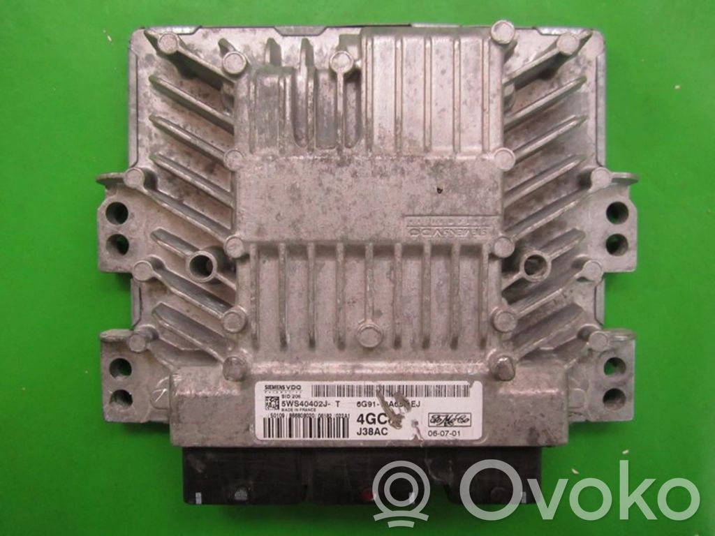 Engine control unit/module ECU   6G9112A650EJ,5WS40402JT